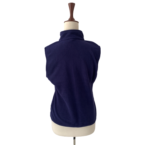 Marks & Spencer Blue Sleeveless Fleece Jacket | Pre Loved |