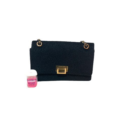 Charles & Keith Black Fur Shoulder Bag | Gently Used |