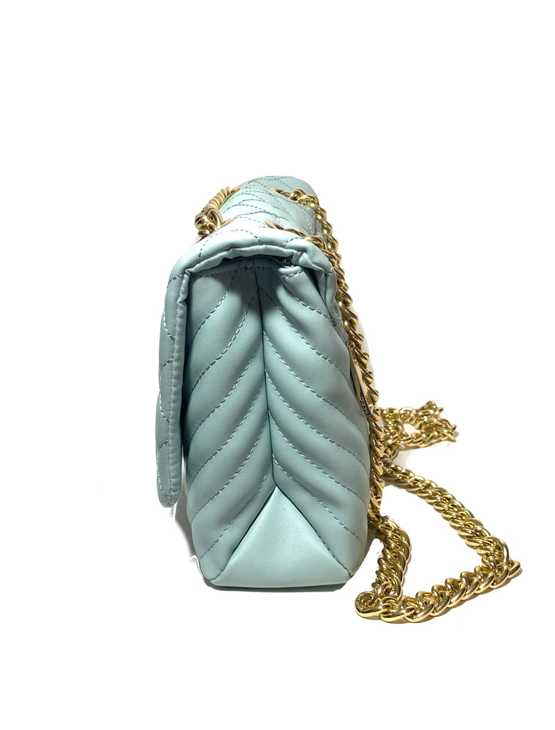 ALDO Light Blue Quilted Shoulder Bag | Gently Used |