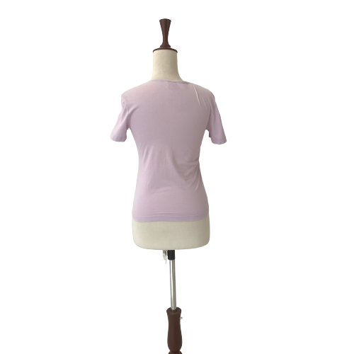Esprit Light Pink Music Note T-Shirt | Pre Loved |