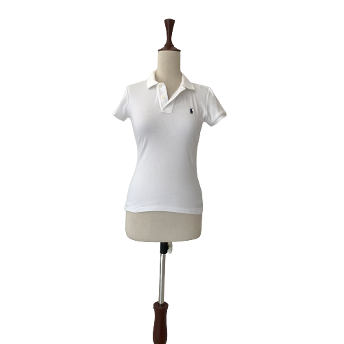 Ralph Lauren Sport White Polo Shirt | Gently Used |