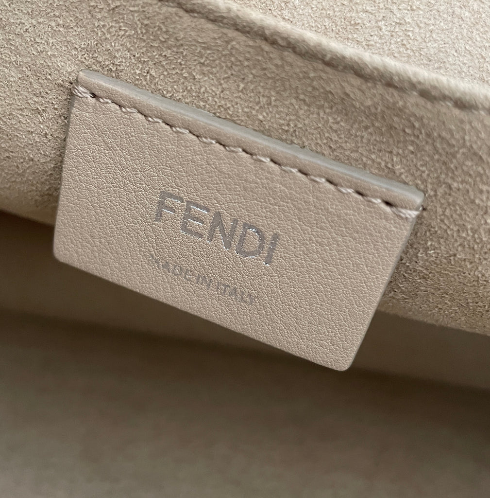 Fendi Kan Periwinkle Leather Chain Satchel | Gently Used |