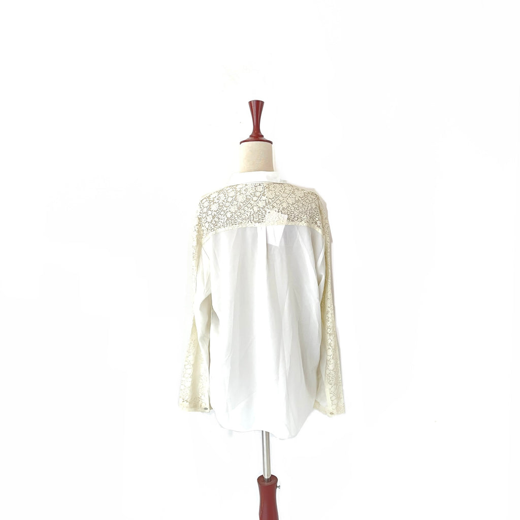 Linci White Lace Shirt | Brand New |