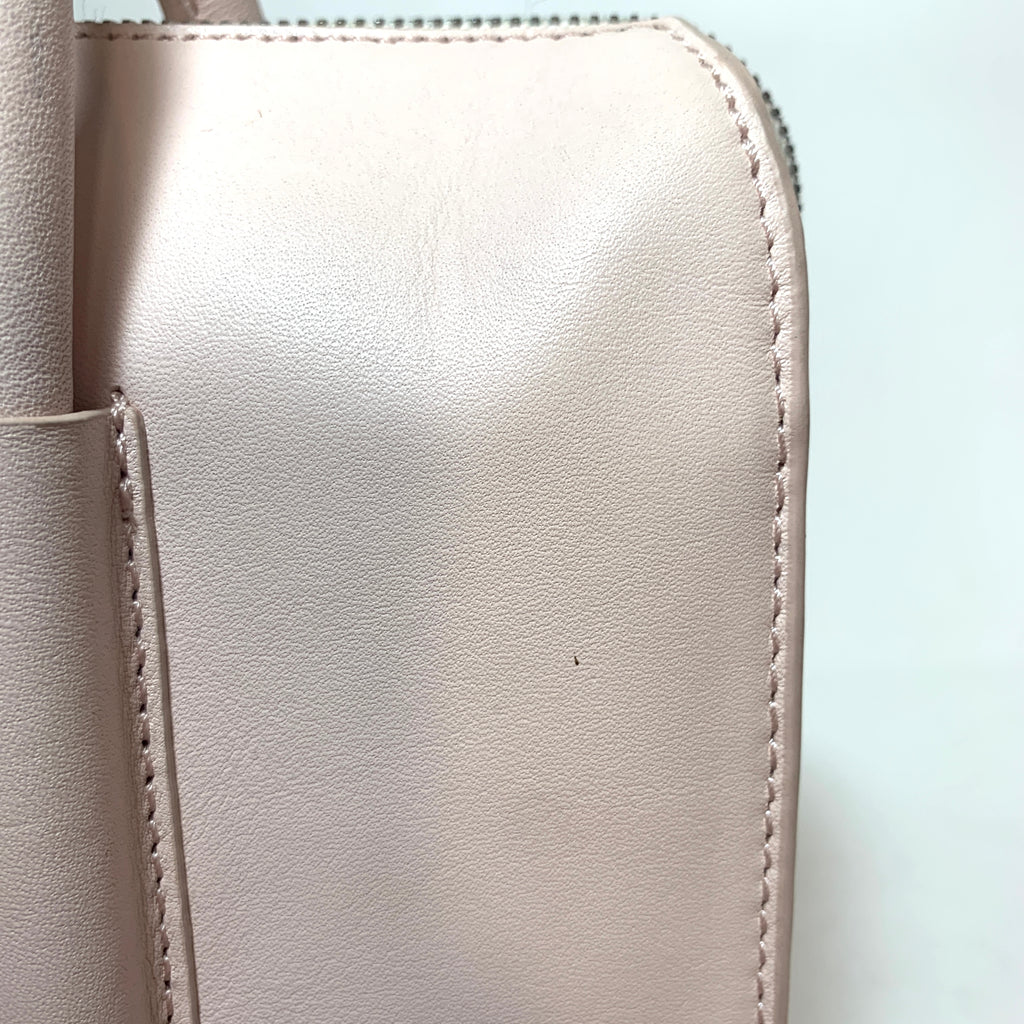 DKNY Light Pink Leather Satchel | Gently Used |