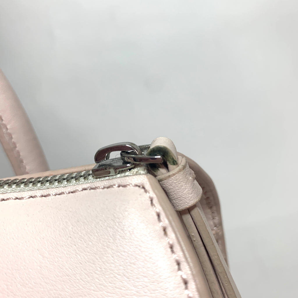 DKNY Light Pink Leather Satchel | Gently Used |