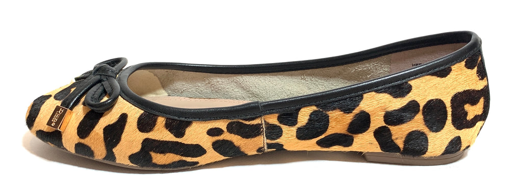 DUNE Cheetah Print 'Hero' Ballet Flats | Brand New |