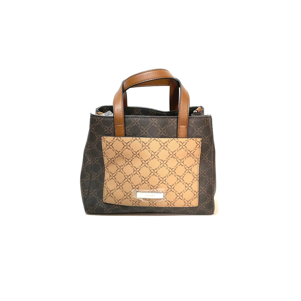 Nine West Brown Satchel Tote | Brand New |