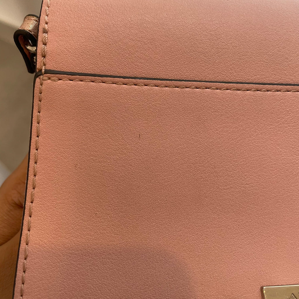 ALDO Light Pink Rhinestone Cross-body Bag | Gently Used |