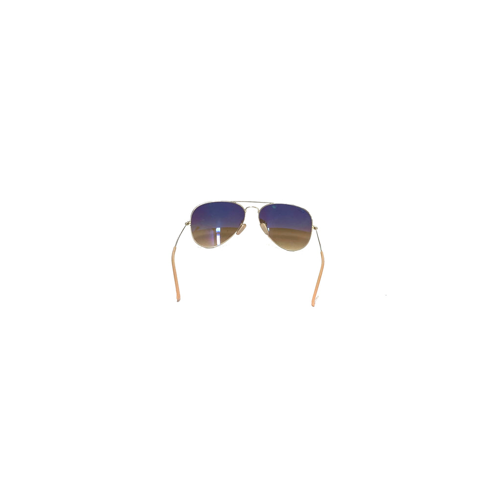 Ray-Ban Gold Classic Aviator Sunglasses | Pre Loved |