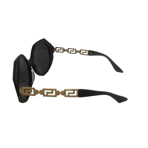 Versace Black Havana '4395 F' Sunglasses | Brand New |