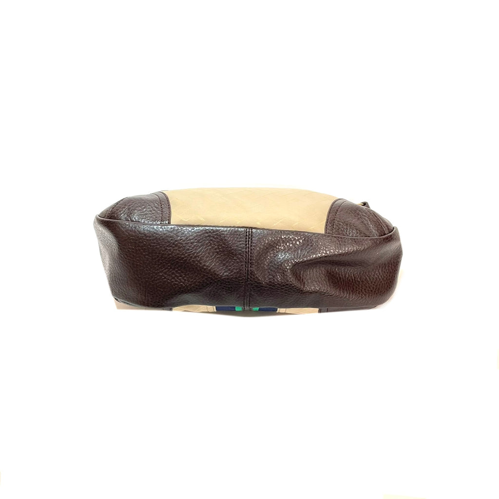 Tommy Hilfiger Beige Canvas Shoulder Bag | Gently Used |
