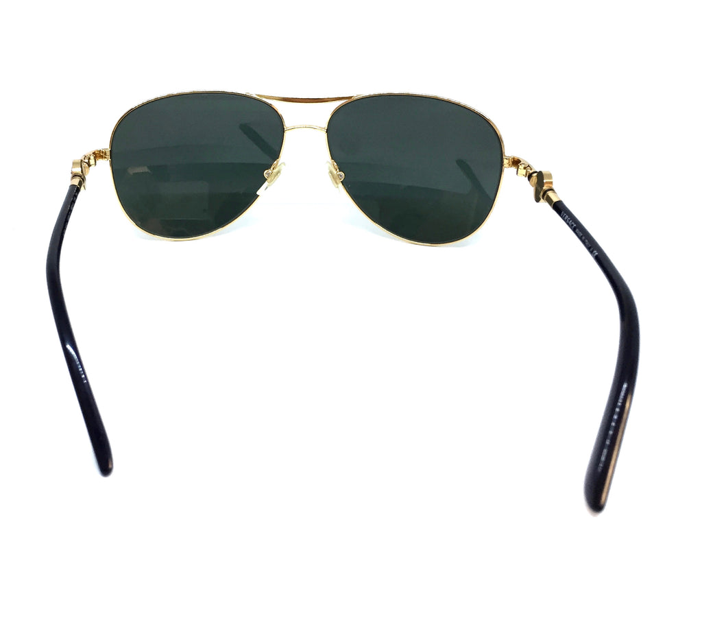 Versace Aviator MOD 2157 Sunglasses | Pre Loved |