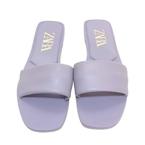 ZARA Lilac Slides | Like New |