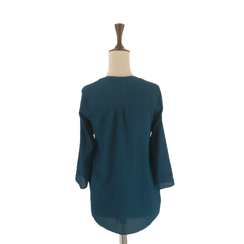 Atmosphere Teal Blouse | Gently Used |