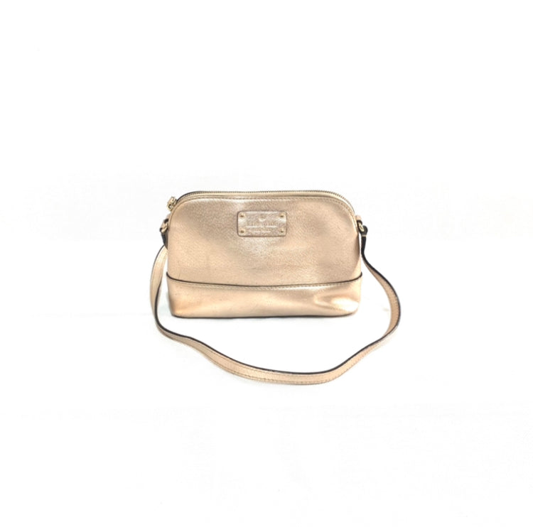 Kate Spade Rose Gold Leather Satchel | Pre Loved |