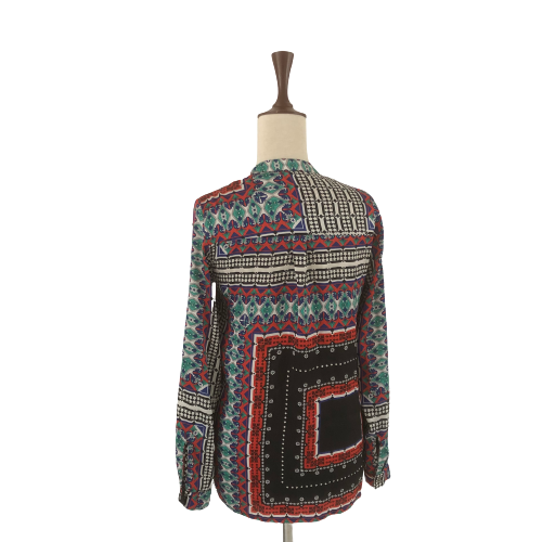River Island Multi-colour Printed Blouse | Gently Used |