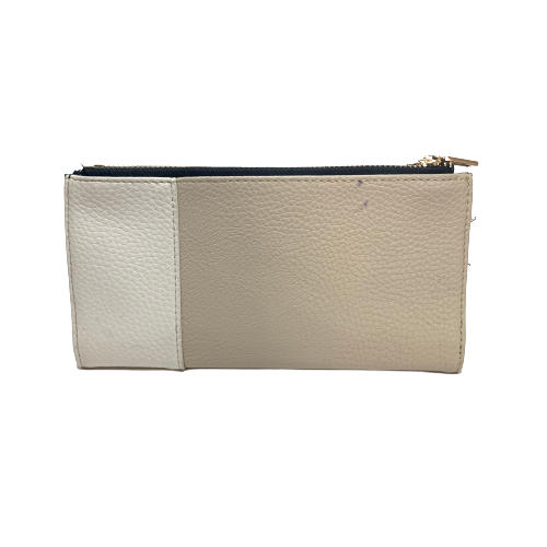 Guess Beige & White Long Wallet | Pre Loved |