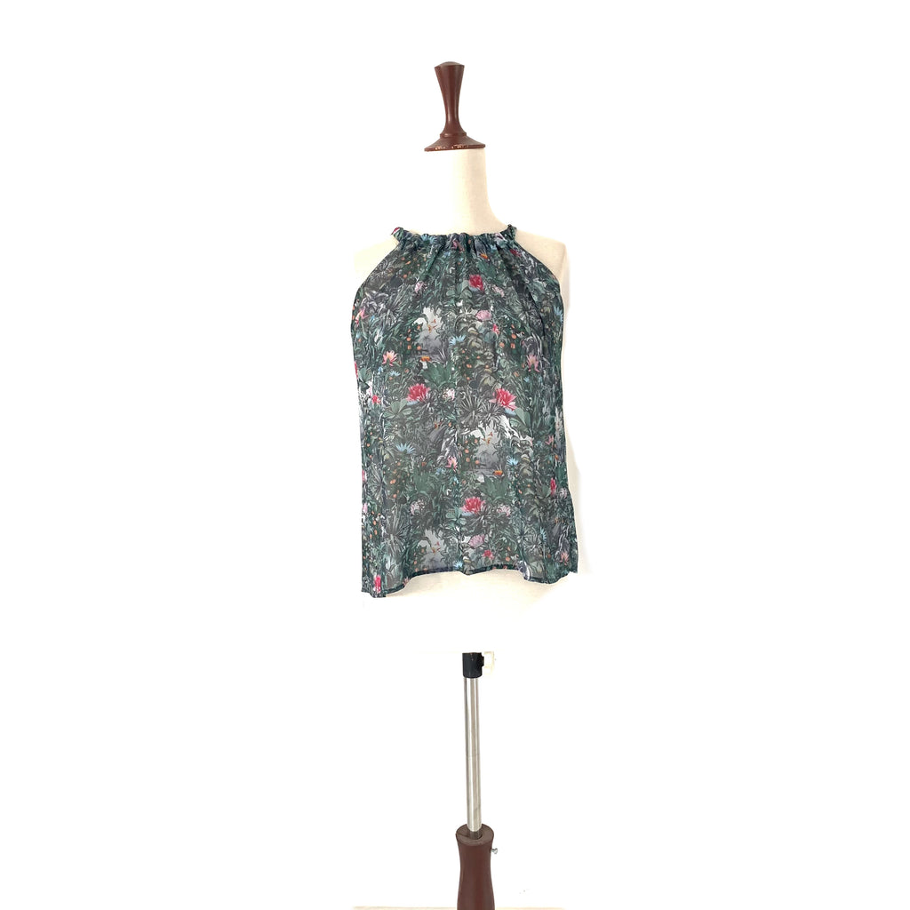 H&M Floral Print Sleeveless Top | Gently Used |