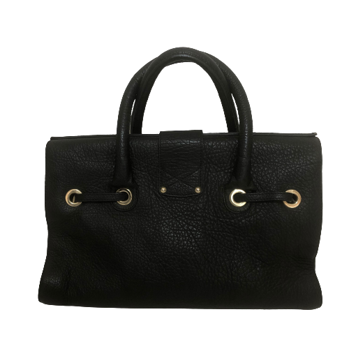 Jimmy Choo Black Leather 'Rosalie' Bag | Pre Loved |