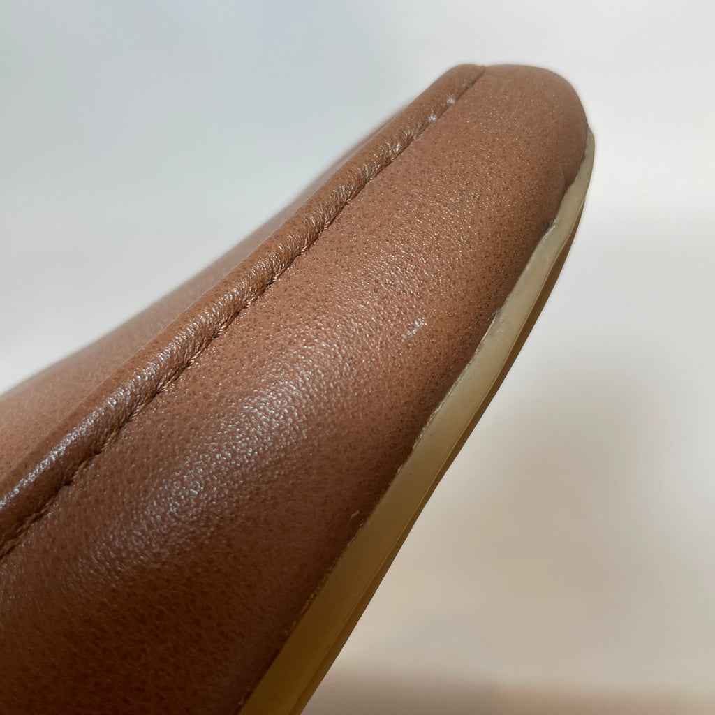 DKNY Brown Leather Loafers | Like New |