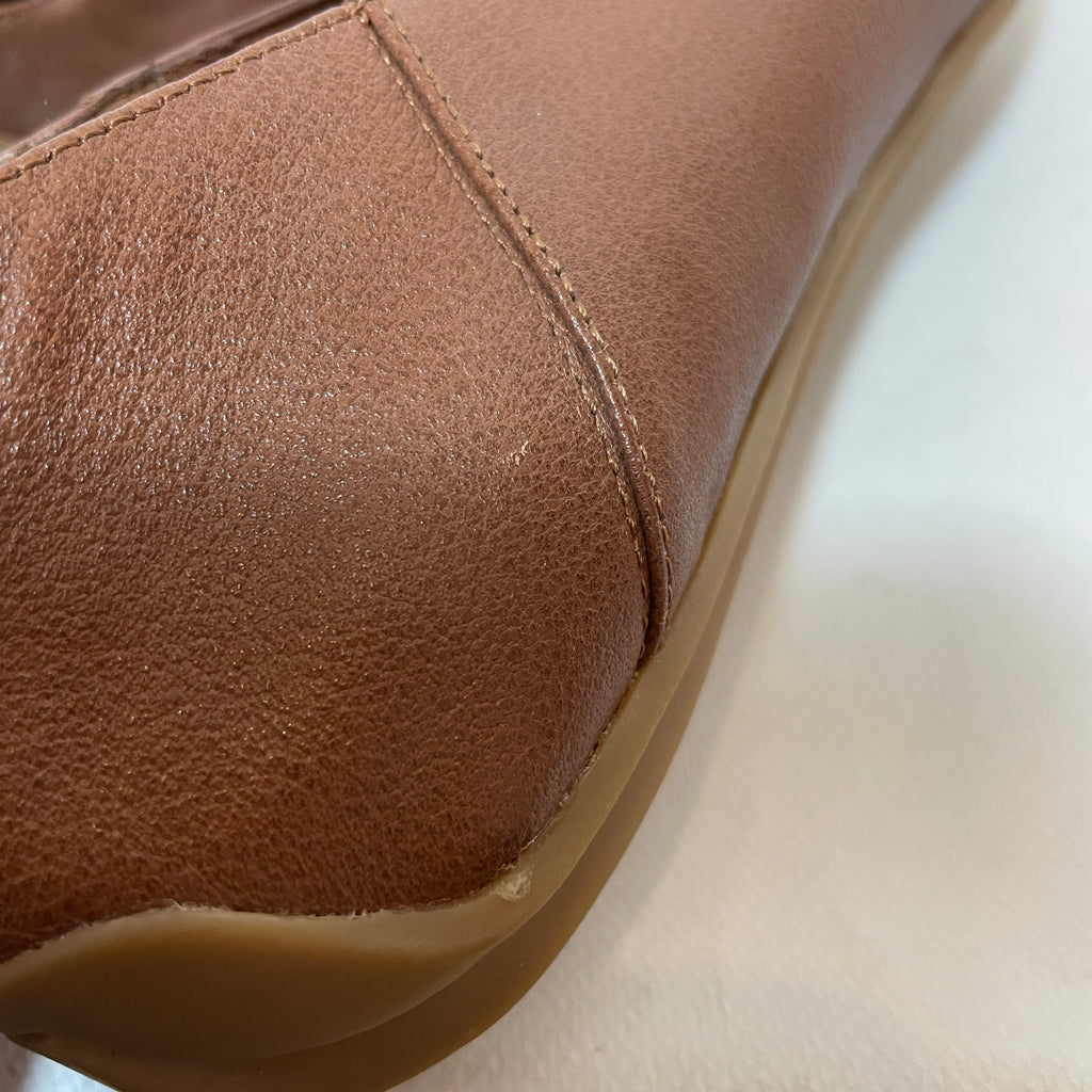 DKNY Brown Leather Loafers | Like New |