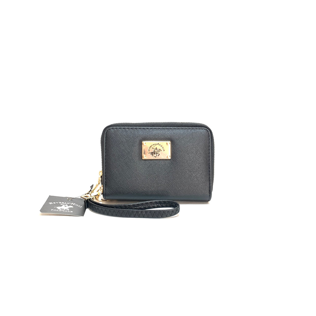 Beverly Hills Polo Club Association Black Wallet | Brand New |