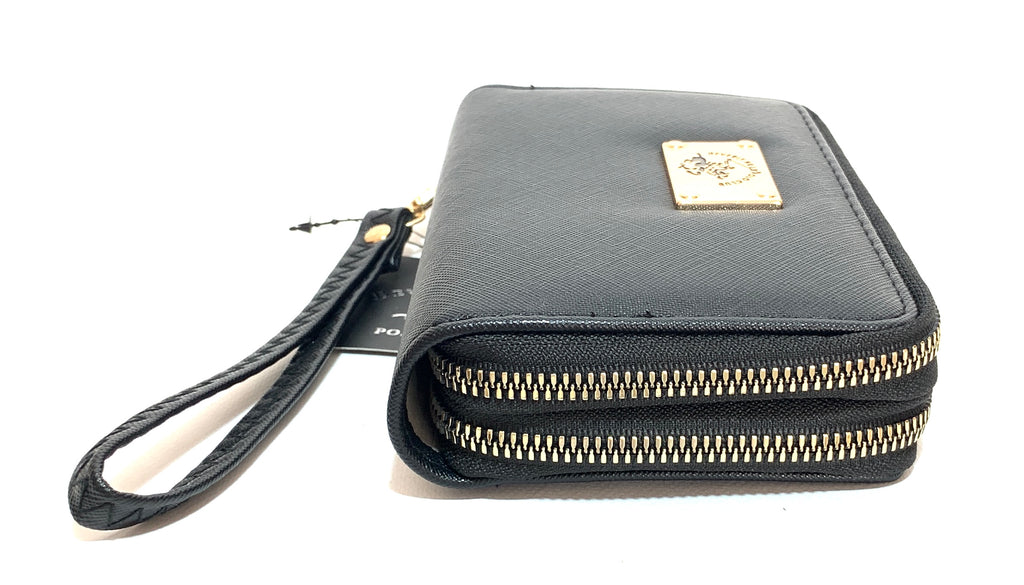 Beverly Hills Polo Club Association Black Wallet | Brand New |