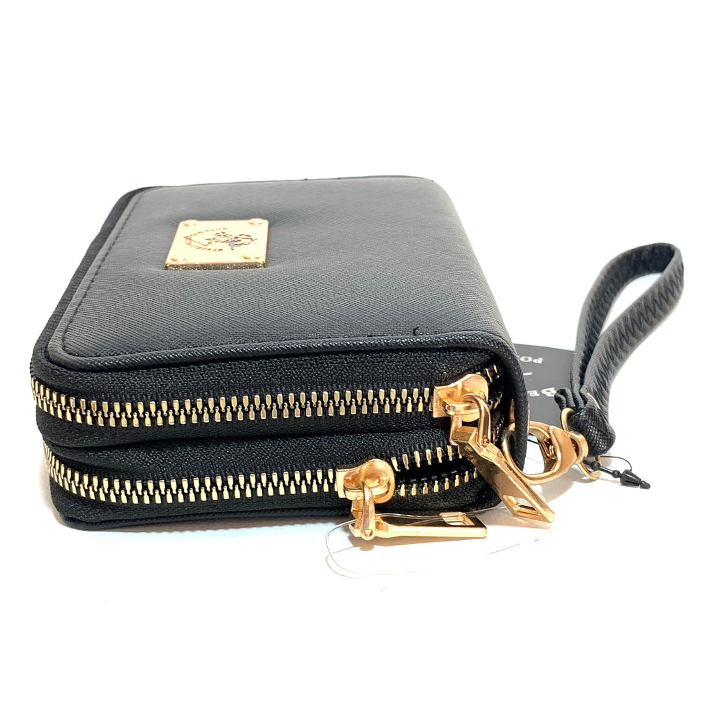 Beverly Hills Polo Club Association Black Wallet | Brand New |
