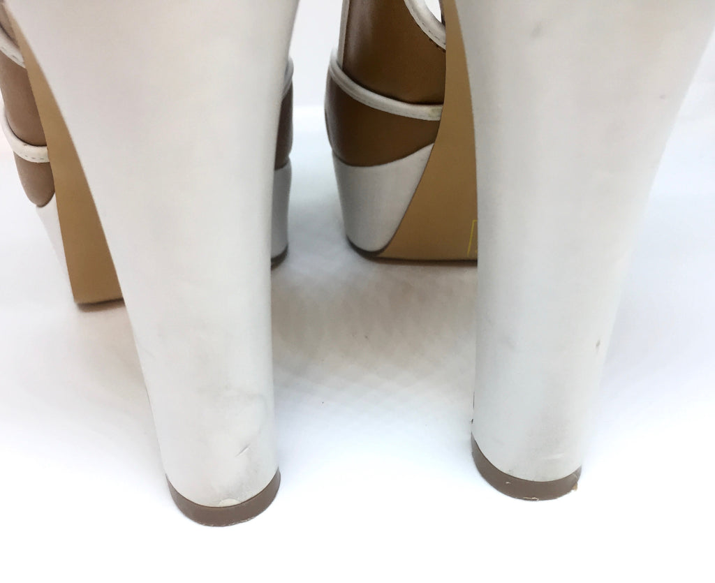 Charles & Keith Platform Slingback heels | Gently Used | - Secret Stash