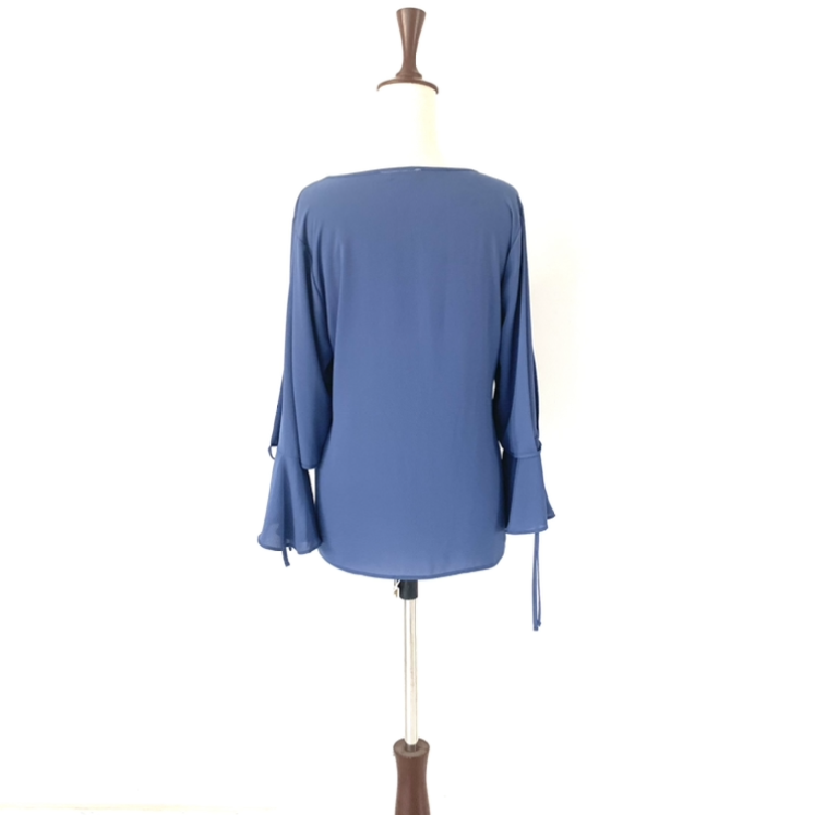 Kelly Felder Blue Blouse | Gently Used |