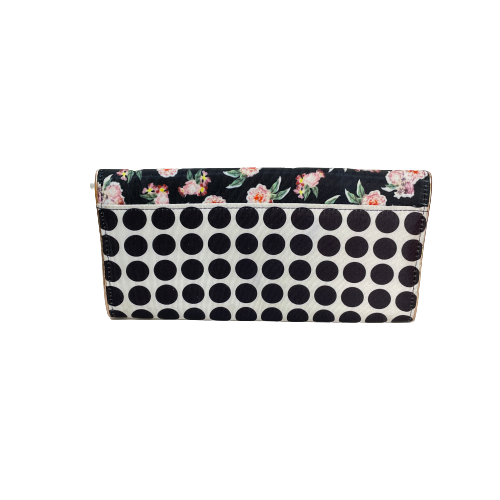 ALDO Polka Dot & Floral Printed Clutch | Pre Loved |