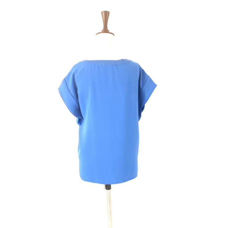 Mango Blue Top | Gently Used |