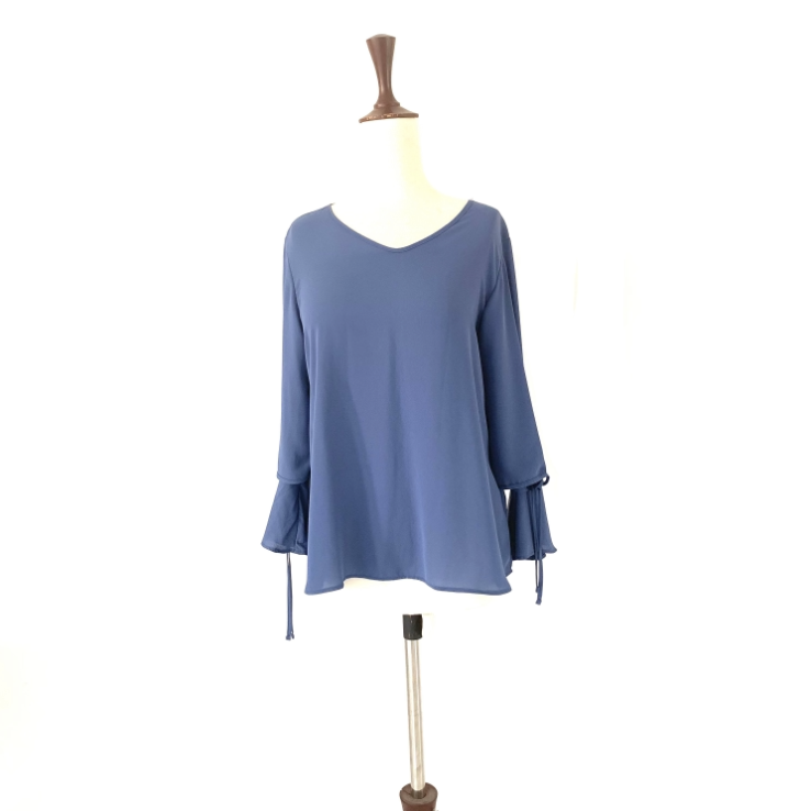 Kelly Felder Blue Blouse | Gently Used |