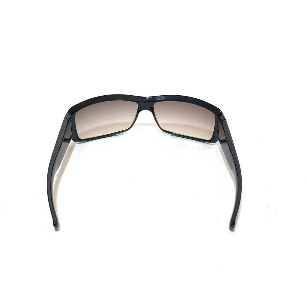 DIOR 'Sparkling1' Black Rhinestone Rectangular Sunglasses | Pre Loved |