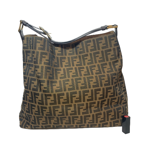 Fendi Large Brown Signature Zucca Monogram Tote | Gently Used |