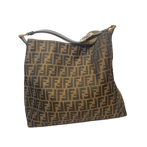 Fendi Large Brown Signature Zucca Monogram Tote | Gently Used |