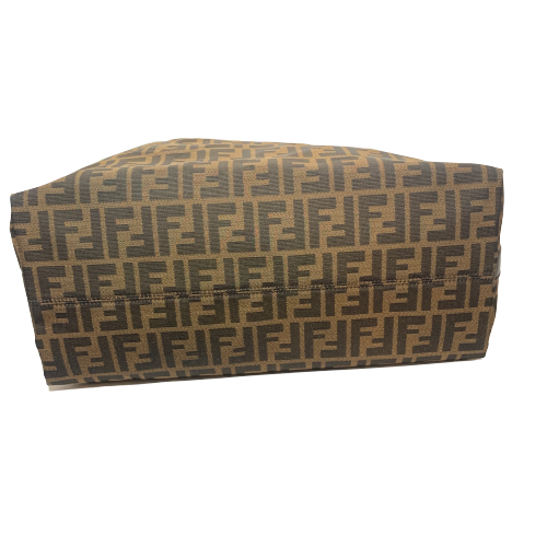 Fendi Large Brown Signature Zucca Monogram Tote | Gently Used |