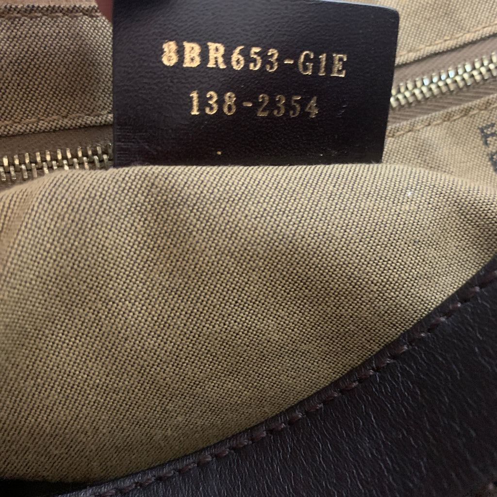 Fendi Large Brown Signature Zucca Monogram Tote | Gently Used |