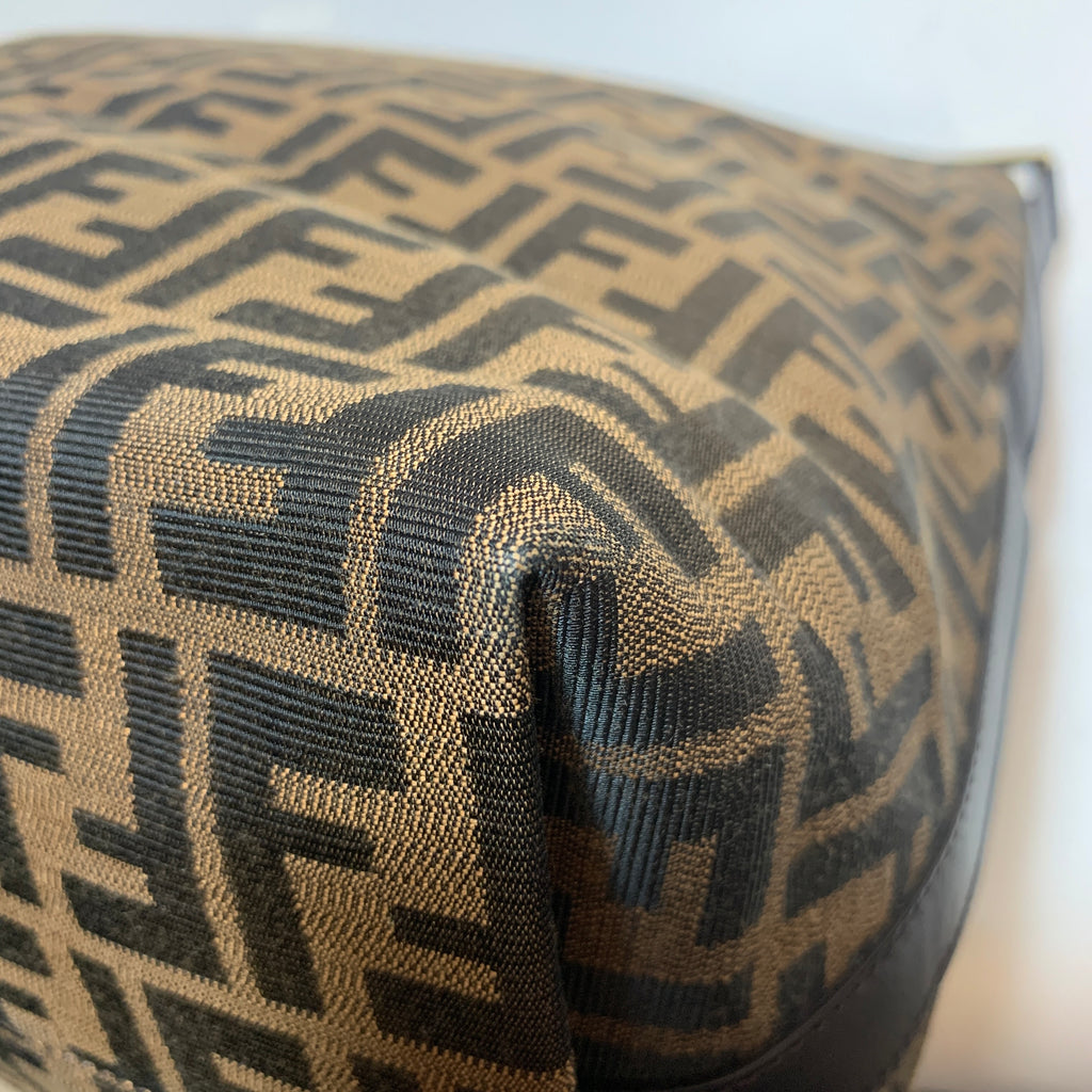 Fendi Large Brown Signature Zucca Monogram Tote | Gently Used |