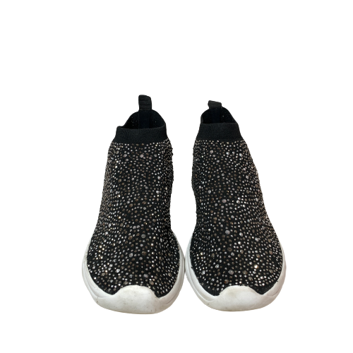 DUNE Black Sequins Slip-on Shoes | Pre Loved |