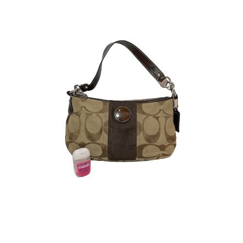 Coach Monogram Beige Crossbody Bag | Pre Loved |