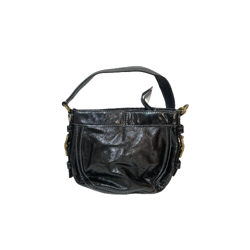 Coach Black Leather Mini Hobo Bag | Pre Loved |