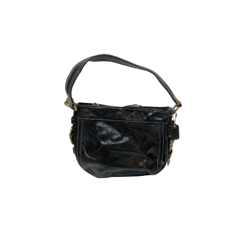 Coach Black Leather Mini Hobo Bag | Pre Loved |