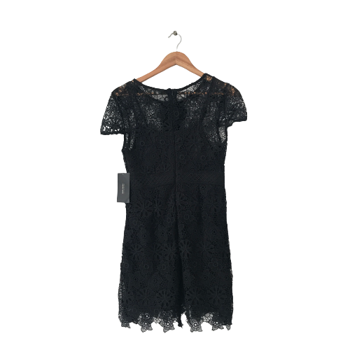 ZARA Black Lace Long Tunic Dress | Brand New | | Secret Stash