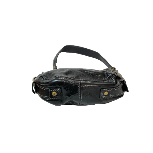 Coach Black Leather Mini Hobo Bag | Pre Loved |