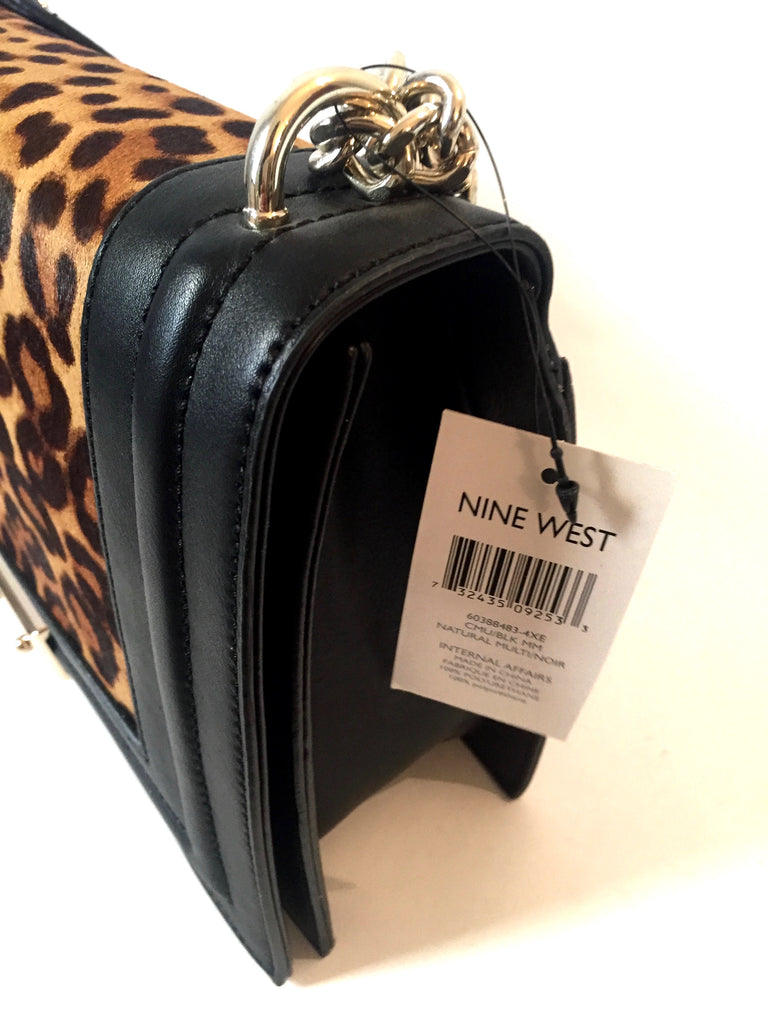 Nine West 'Internal Affairs' Animal Print Shoulder Bag | Brand New |