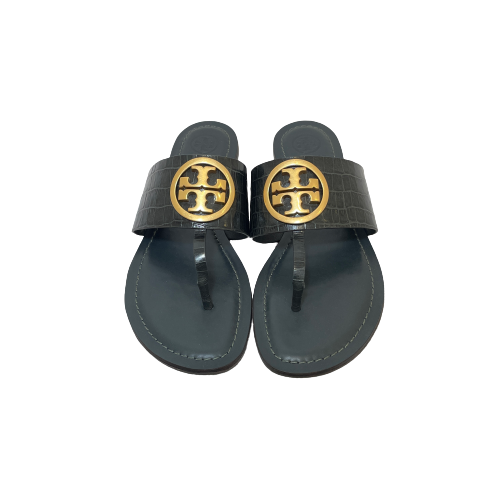 Tory Burch Black 'Benton Band' Sandals | Gently Used |