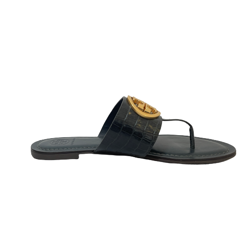 Tory Burch Black 'Benton Band' Sandals | Gently Used |