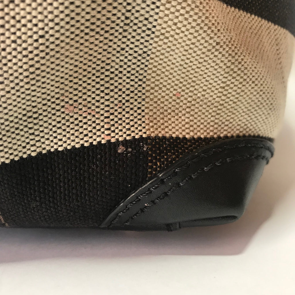Burberry Exploded Check Canvas Tote Bag | Pre Loved |