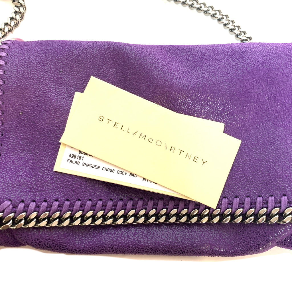 Stella McCartney Purple Falabella Cross Body Bag | Brand New |